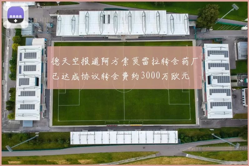 德天空报道阿方索莫雷拉转会药厂已达成协议转会费约3000万欧元
